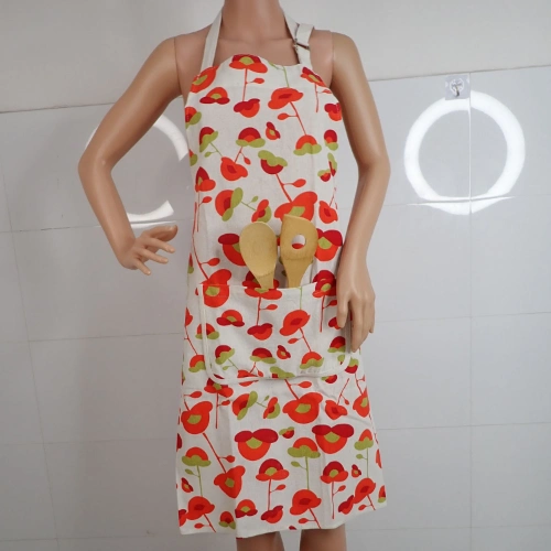 Apron with Pocket with an Adjustable Metal Buckle 70X85cm Lighthouses