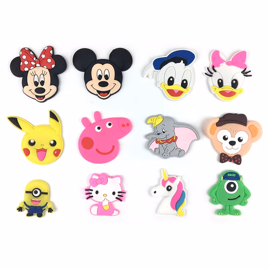 Wholesale Customized OEM Creative Souvenir PVC Children′s 3D Cartoon Magnet Fridge for Refrigerator