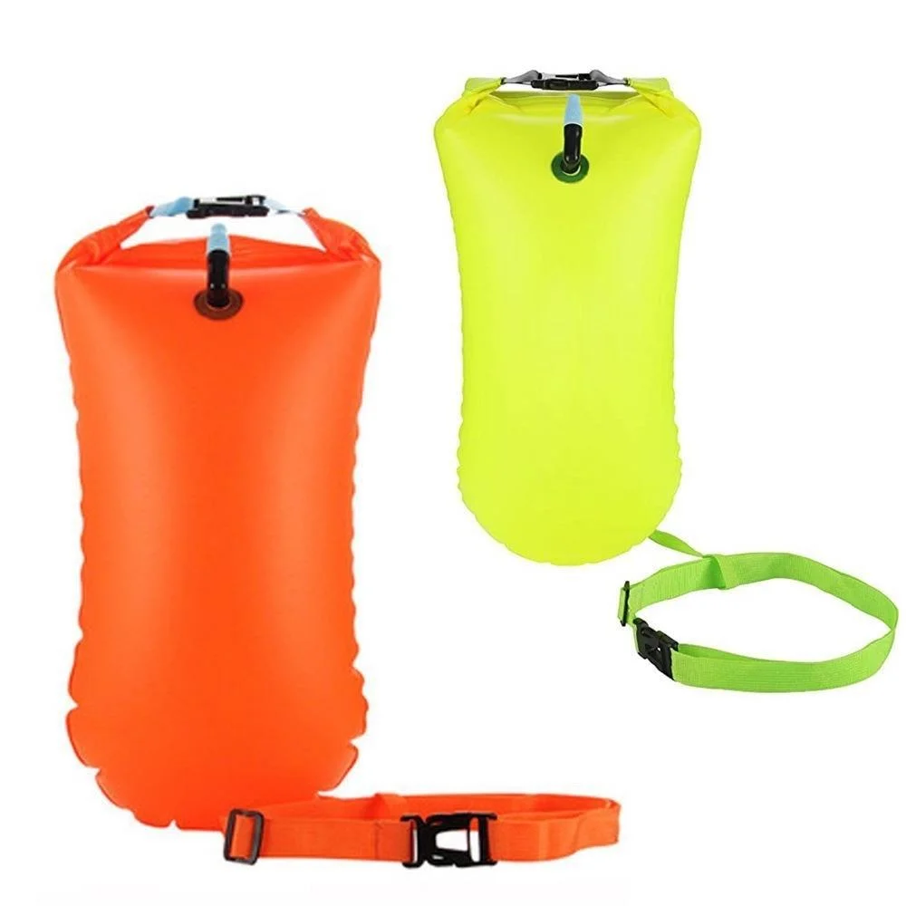 Swimming Highly Visible Air Dry Bag Device Buoy Inflatable Open Water Swim Buoy Wyz19784