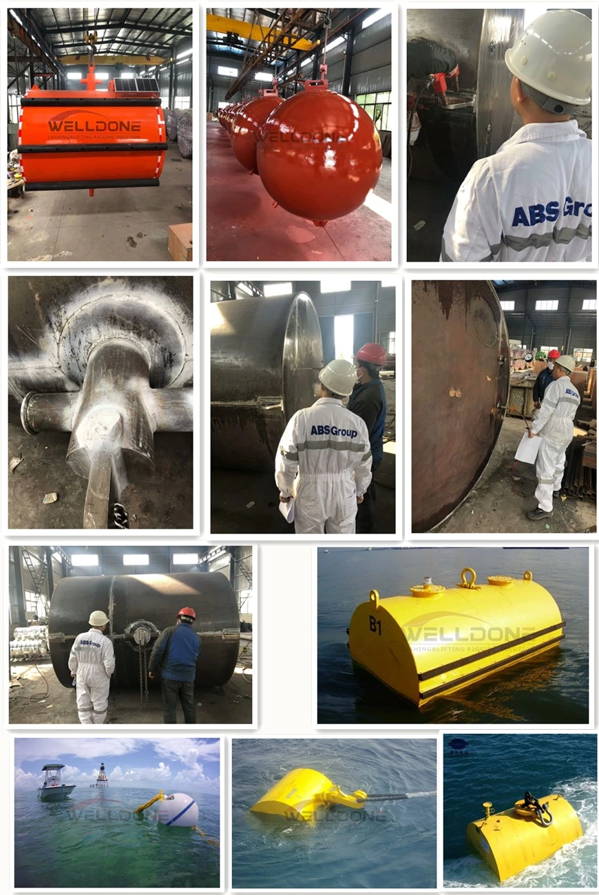 Steel Structured Mooring Buoy, Cylindrical Buoy with Lrs ABS CCS Certificate