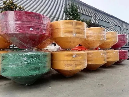 Maritime Buoy Aids to Navigation Used in The Ocean to Monitor Flow Rate